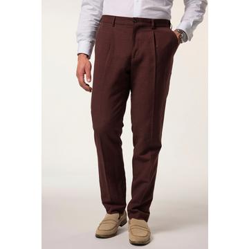 Pantaloni eleganti da ufficio in misto lino della collezione di capi coordinati Paros, fino alla tg. 72