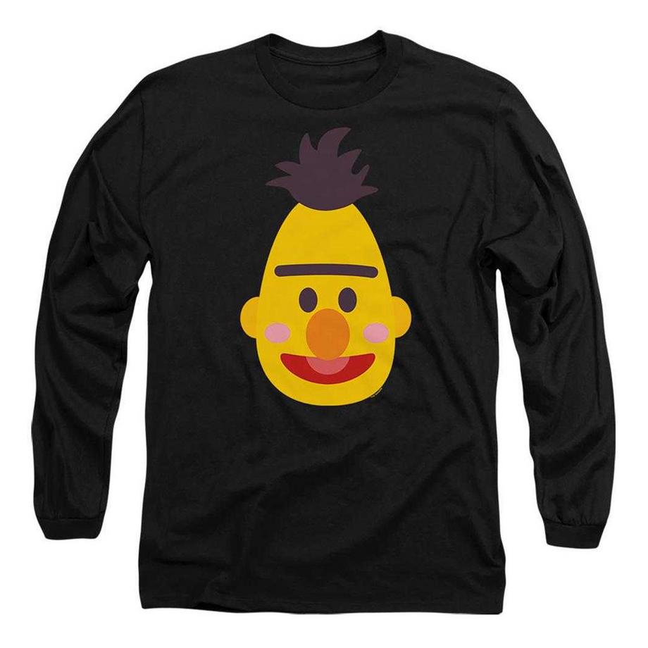 T-ShirtManches Longues Motif Bert Motiftyle Visage Mignon