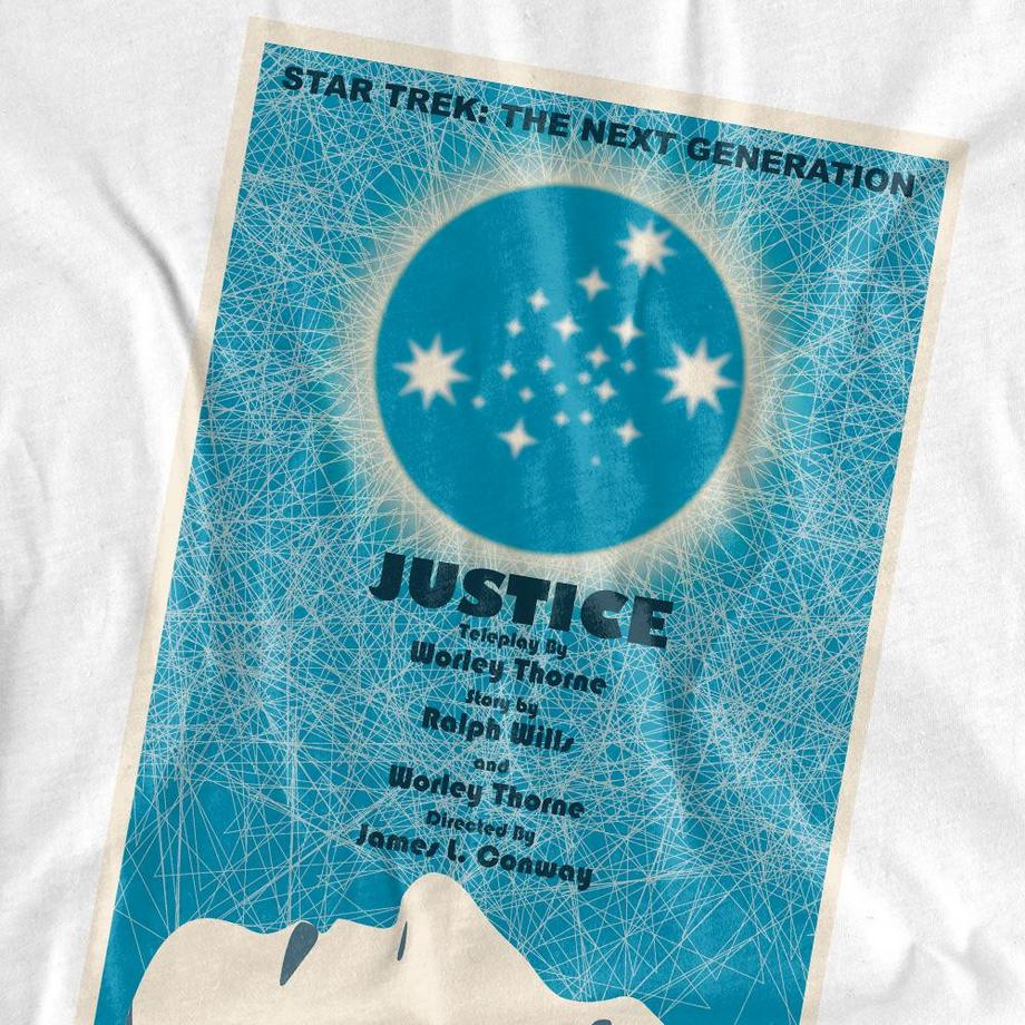 Star Trek Star Trek The Next Generation Season 1 Episode 8 Justice T-Shirt  