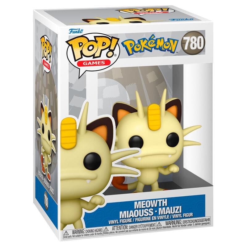 Funko  Pop! Games Meowth - Miaouss - Mauzi (Nr.780) 