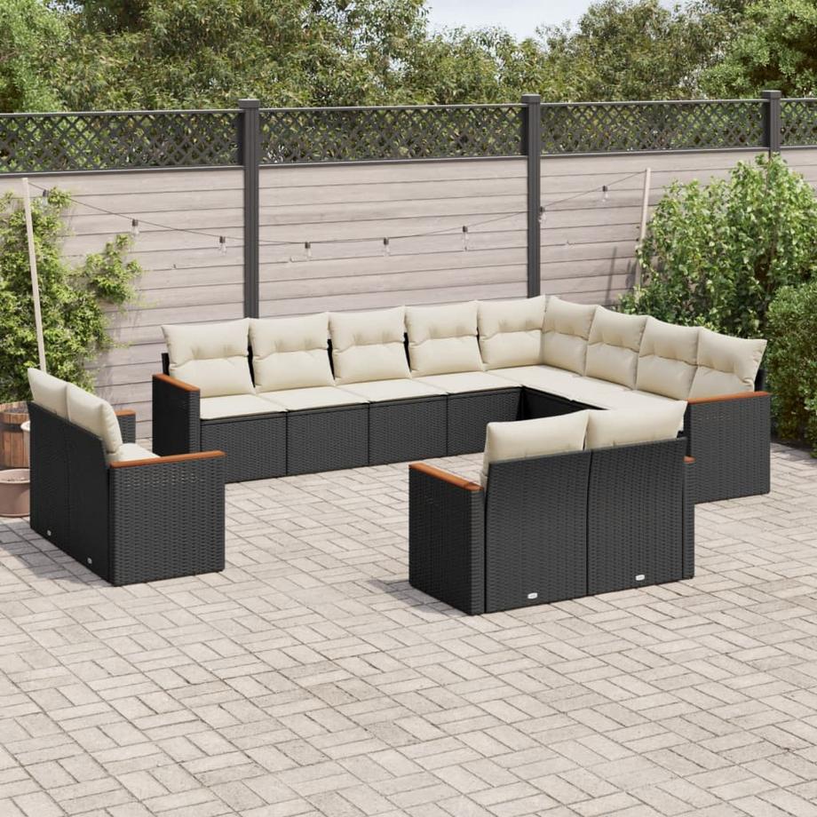 VidaXL Garten sofagarnitur poly-rattan  