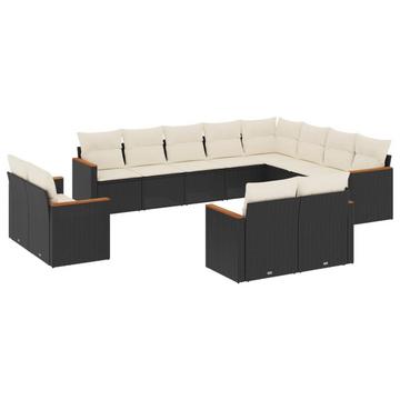 Garten sofagarnitur poly-rattan