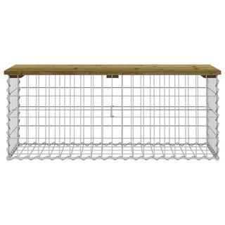 VidaXL Banc de jardin pinède imprégnée  