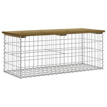 Banc de jardin pinède imprégnée