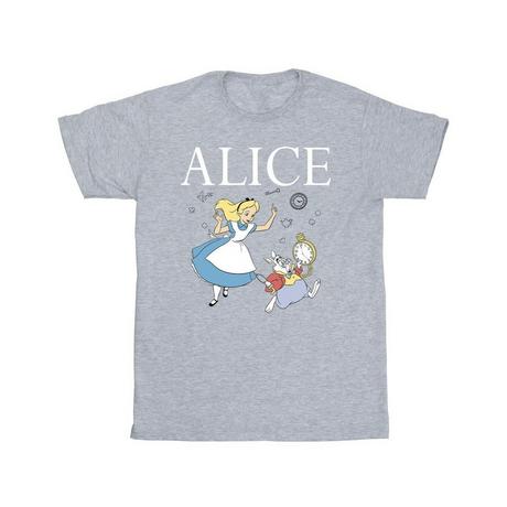 Disney  Alice In Wonderland Follow The Rabbit TShirt 