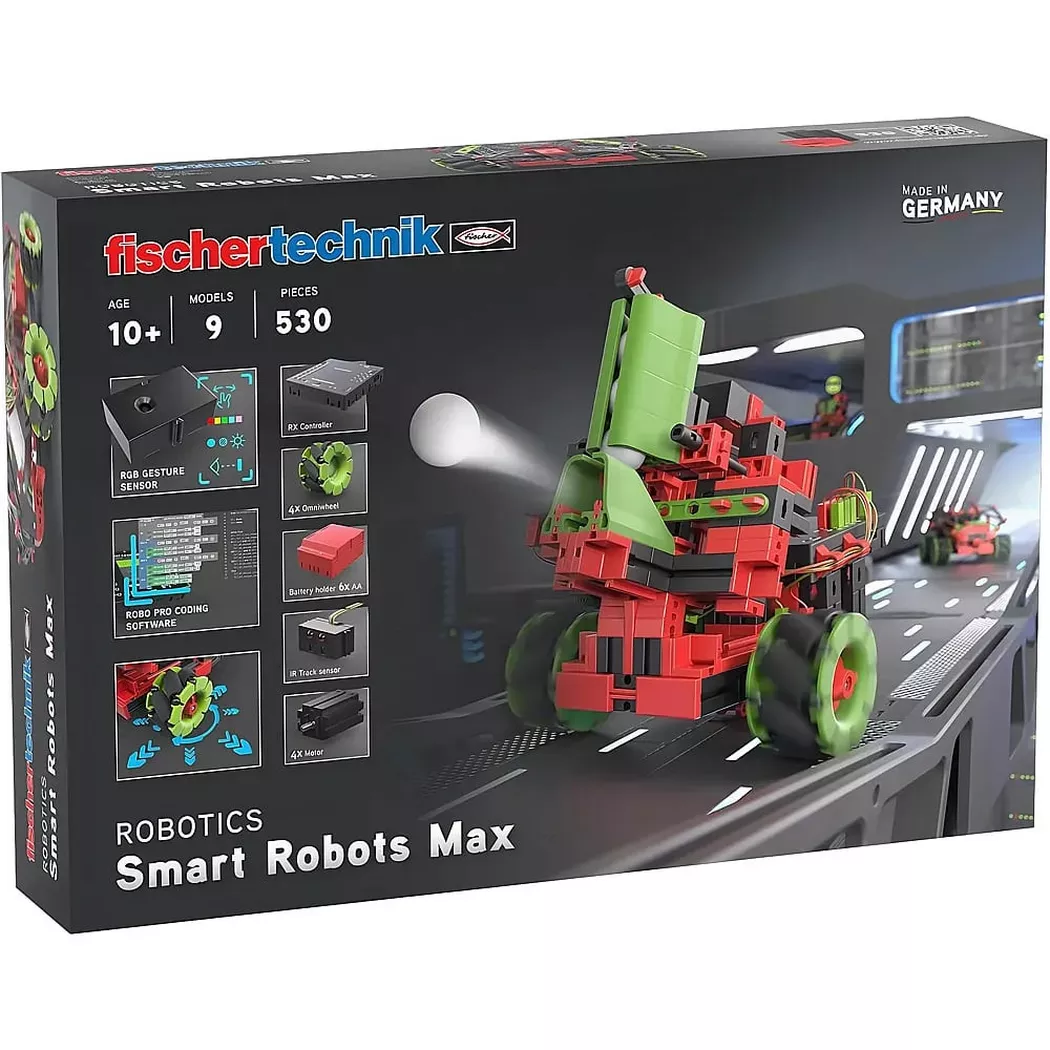 Fischertechnik - Robotics Smart Robots Max, Multicolor