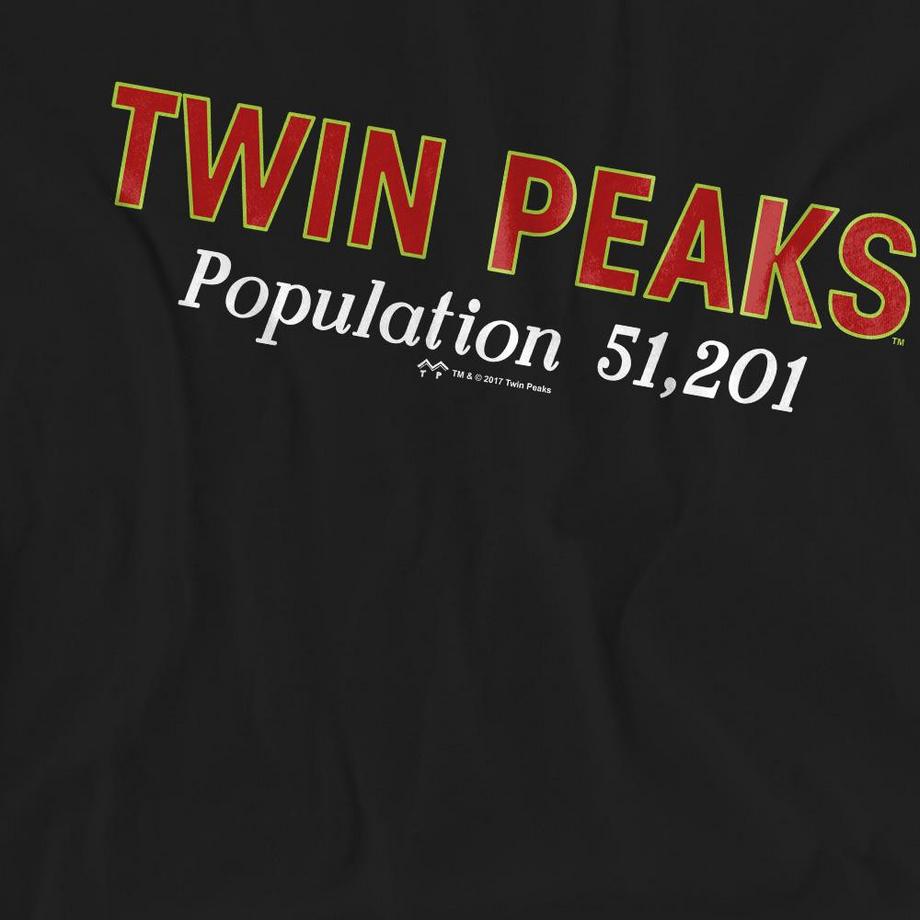 Twin Peaks T-Shirt Population  