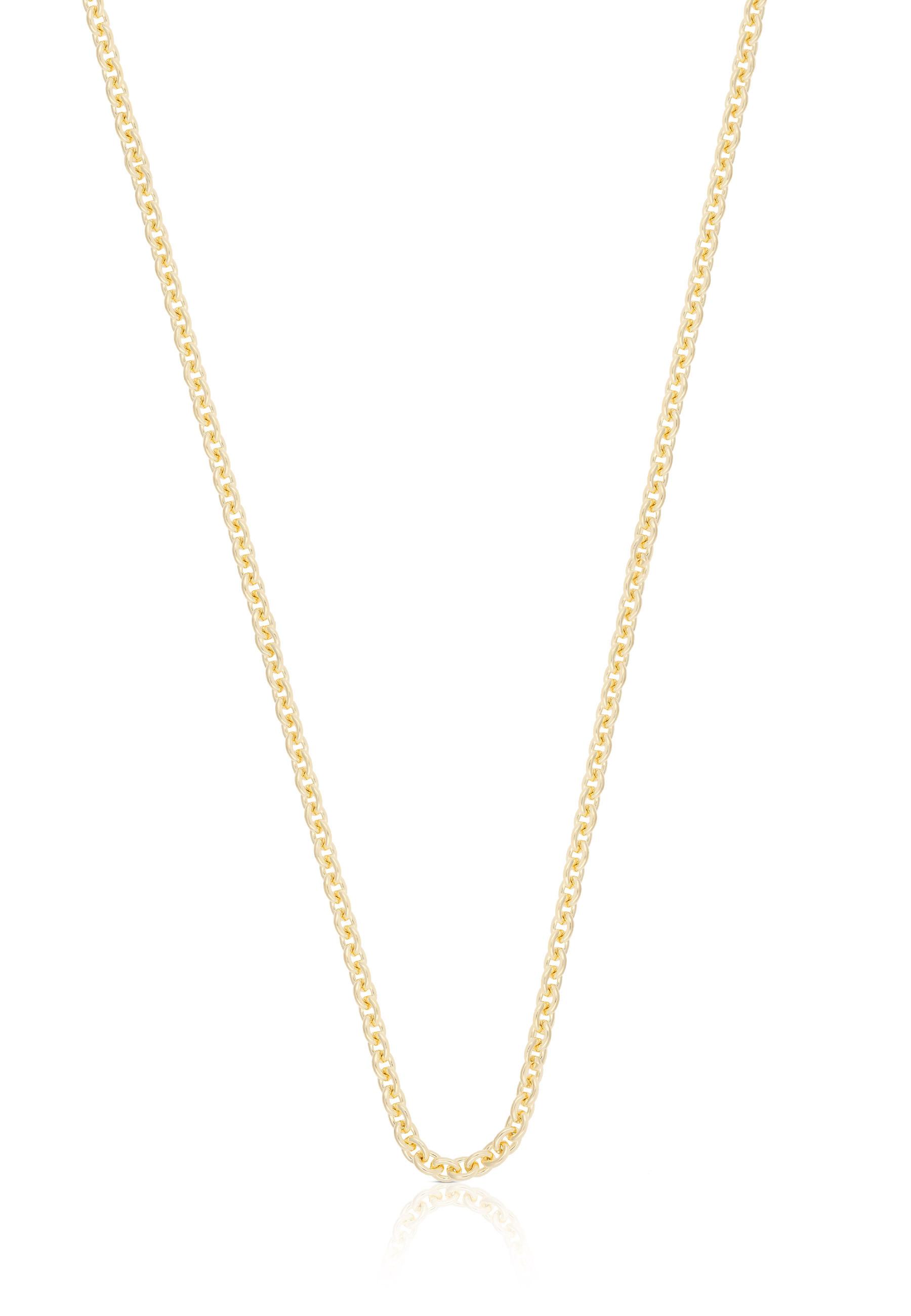 MUAU Schmuck  Collier Rundanker Gelbgold 750, 2.3mm, 40cm 