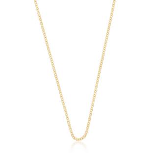 MUAU Schmuck  Collier Rundanker Gelbgold 750, 2.3mm, 40cm 