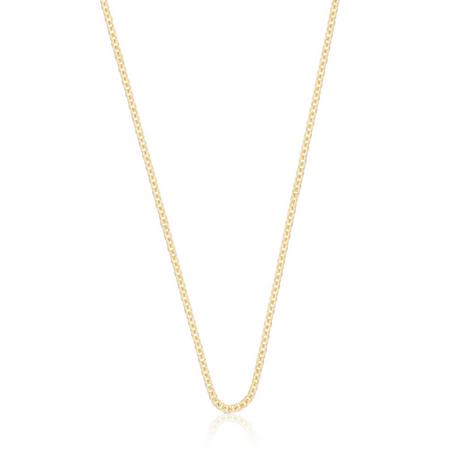 MUAU Schmuck  Collier Rundanker Gelbgold 750, 2.3mm, 40cm 