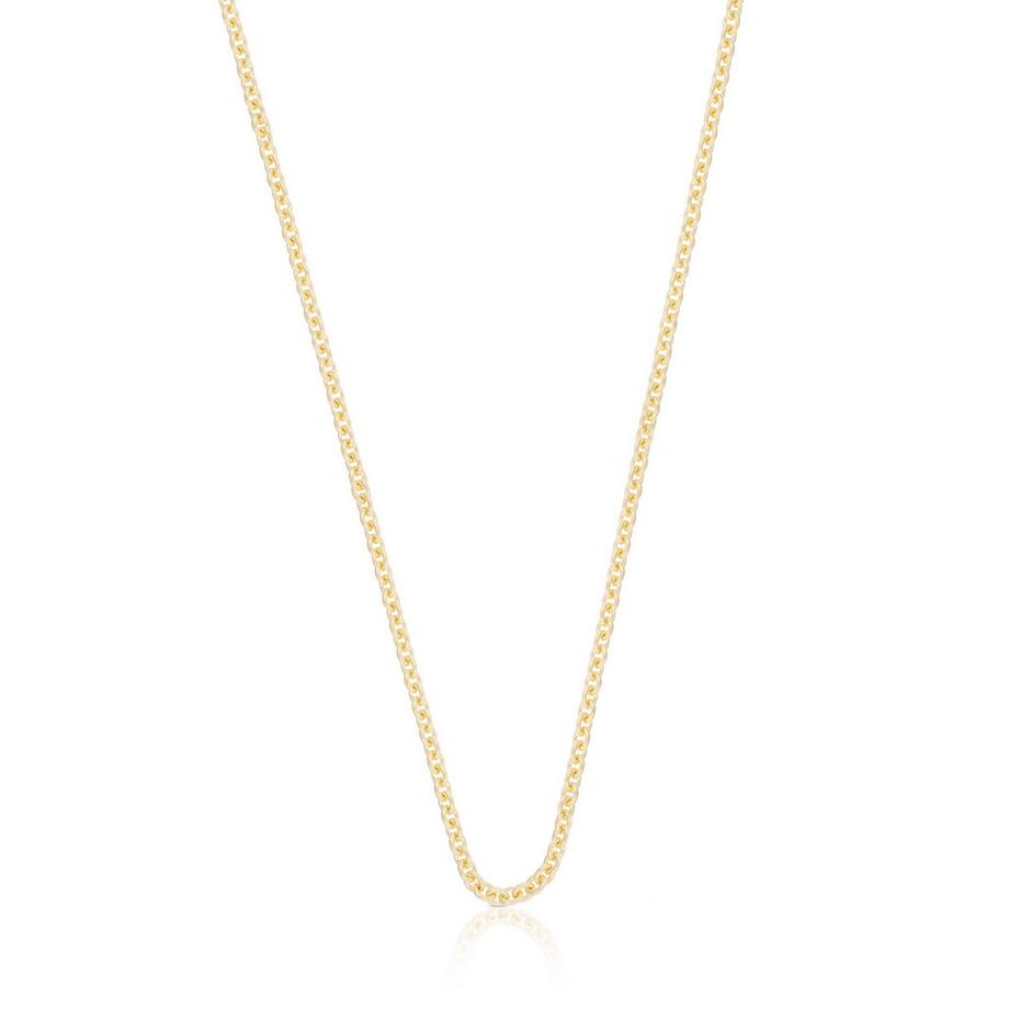 MUAU Schmuck  Collier Rundanker Gelbgold 750, 2.3mm, 40cm 