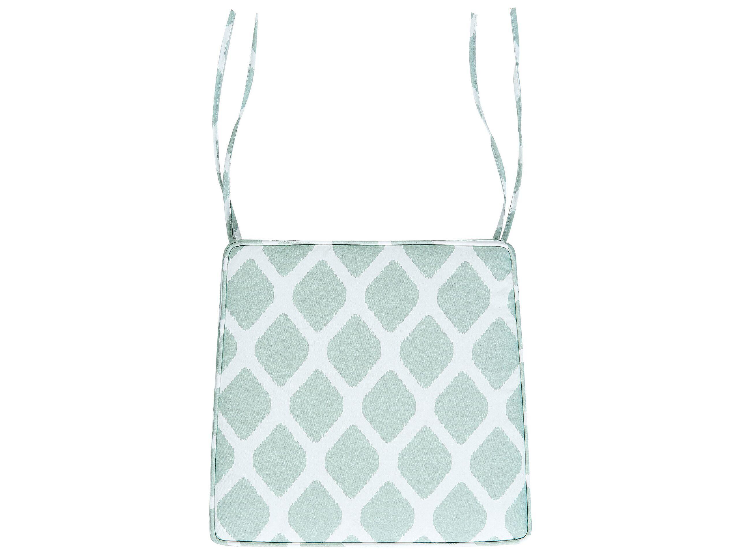 Beliani Lot de 2 coussins pour chaises de jardin en Polyester Moderne TERNI  