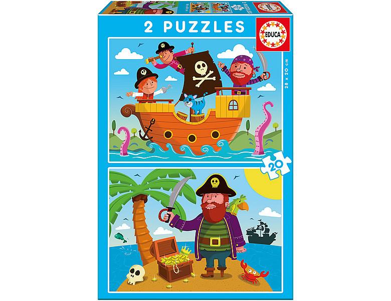 Educa  Puzzle Piraten (2x20) 