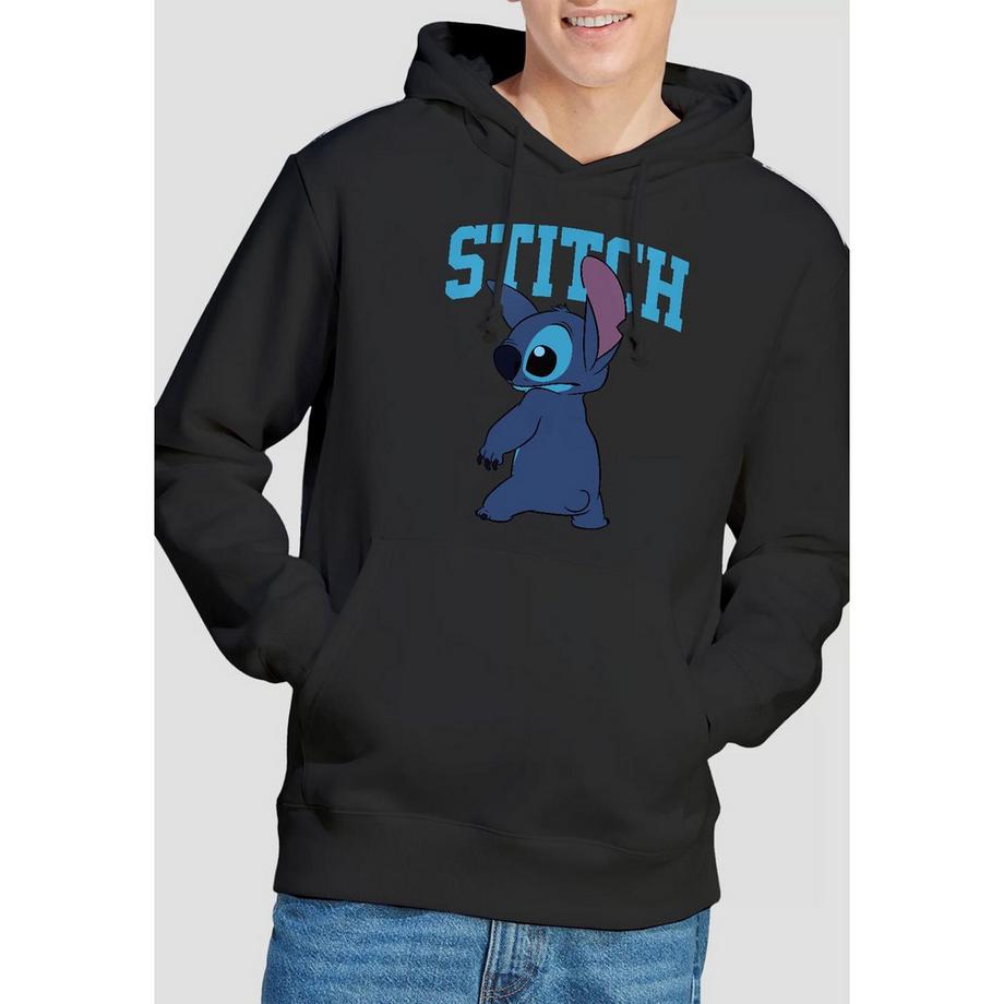 Lilo & Stitch Stitch Print Kapuzenpullover  