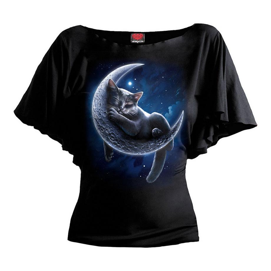 T-ShirtMotiftyle Lune De Velours