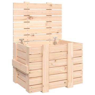 Boîte de rangement bois