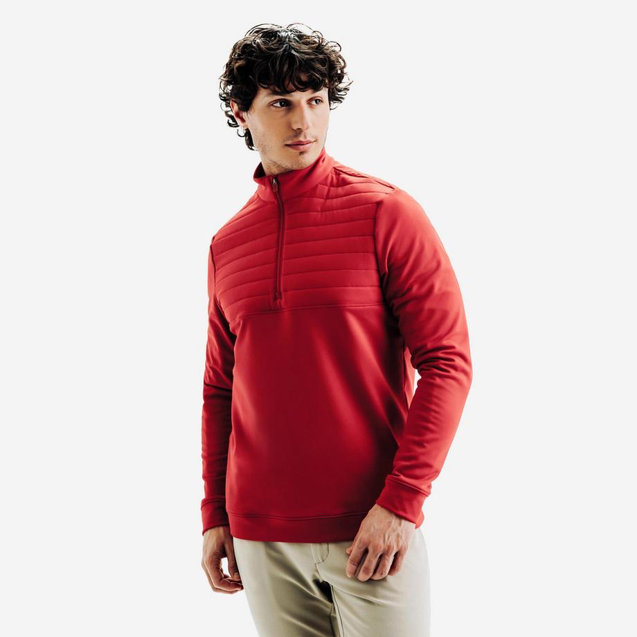 Sweat golf homme, CW500 rouge