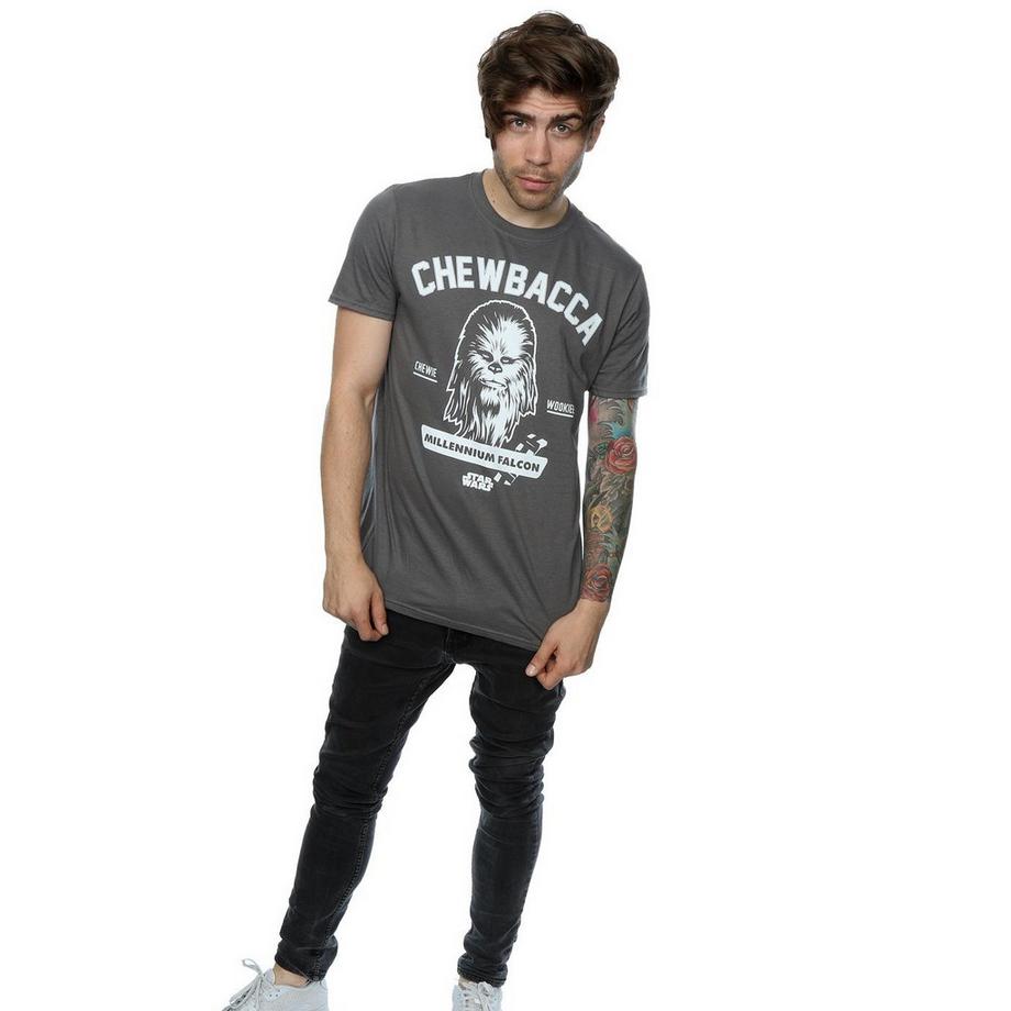 STAR WARS T-shirt graphique Collegiate Chewbacca  