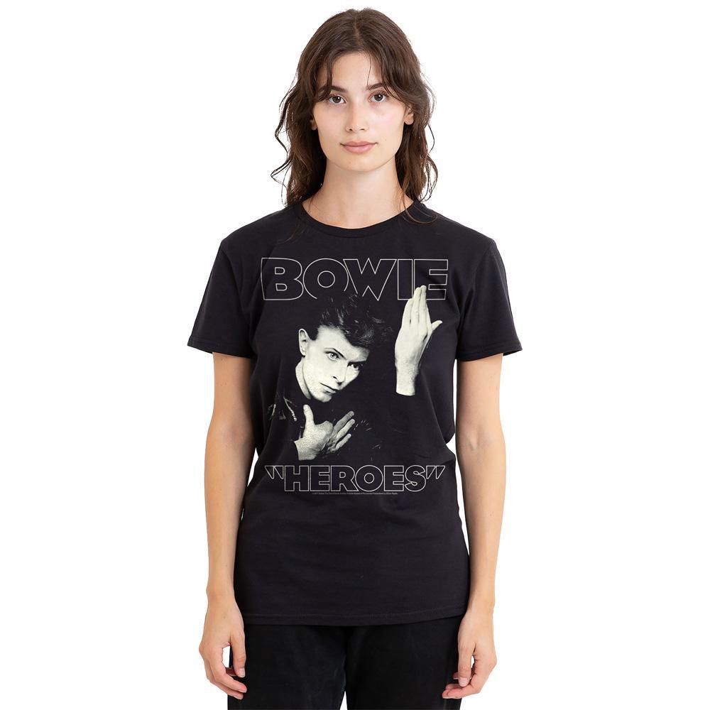 David Bowie Heroes Cover T-Shirt  