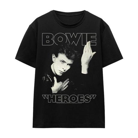 David Bowie Heroes Cover T-Shirt  