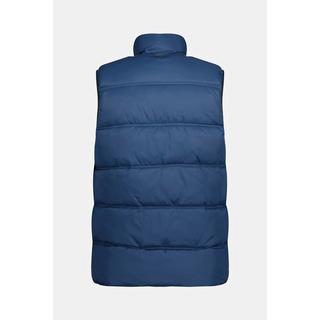 JP1880  Gilet trapuntato per l'outdoor con colletto alto e taglio speciale per l'addome, fino alla tg. 8XL 