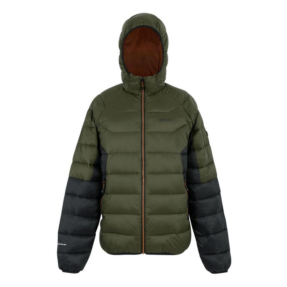 Veste Matelassée Bicolore À Capuche Dalent