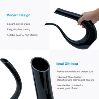 Intirilife Weinkaraffe aus Kristallglas  