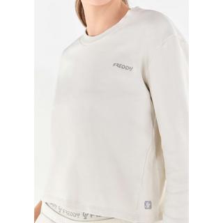 FREDDY Cropped Rundhals-Sweatshirt  