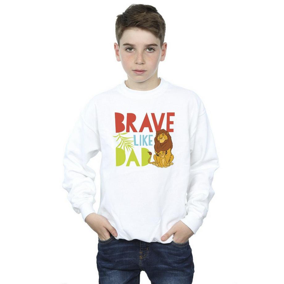 Disney  The Lion King Brave Like Dad Sweatshirt 