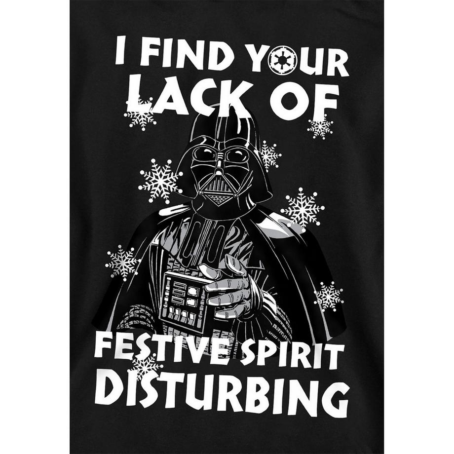 STAR WARS  Sweat À Capuche Noël Motif Dark Vador Lack Of Spirit 