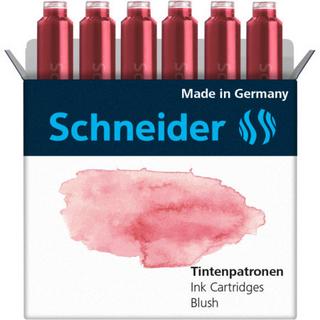 Schneider Schreibgeräte  Pastel cartuccia d'inchiostro 6 pz Originale Rosso 