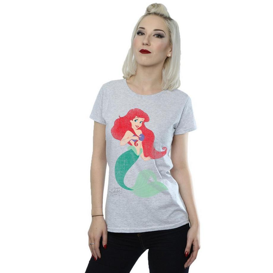 Disney PRINCESS Die kleine Meerjungfrau Ariel bedrucktes T-Shirt  