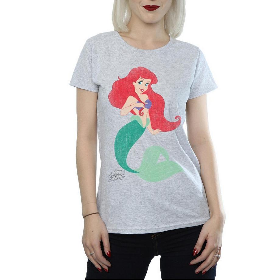 Disney PRINCESS Die kleine Meerjungfrau Ariel bedrucktes T-Shirt  
