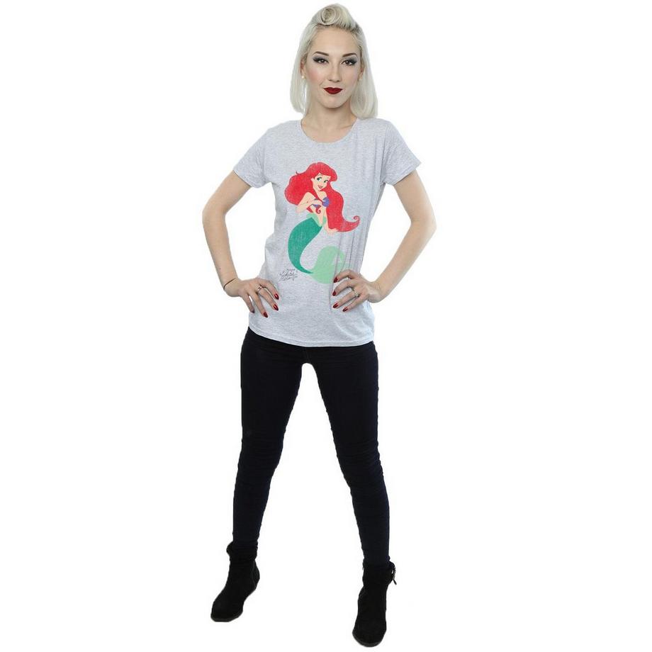 Disney PRINCESS Die kleine Meerjungfrau Ariel bedrucktes T-Shirt  
