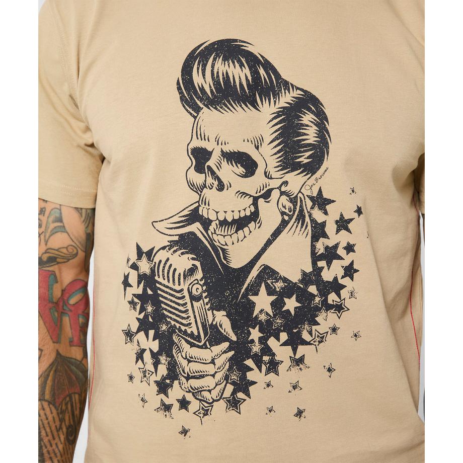 Joe Browns T-Shirt con Teschio Cantante  