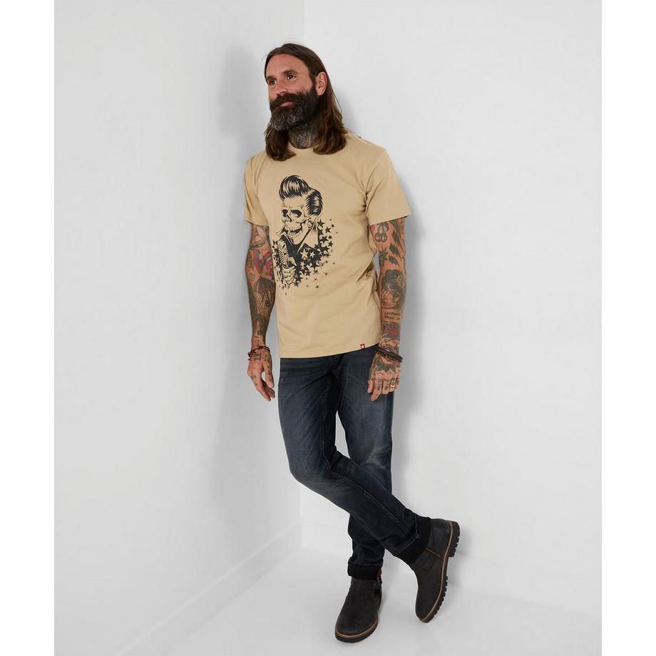 Joe Browns T-Shirt con Teschio Cantante  