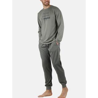 Admas  Pyjama Hausanzug Hose und Oberteil mit langen Ärmeln Perfect 