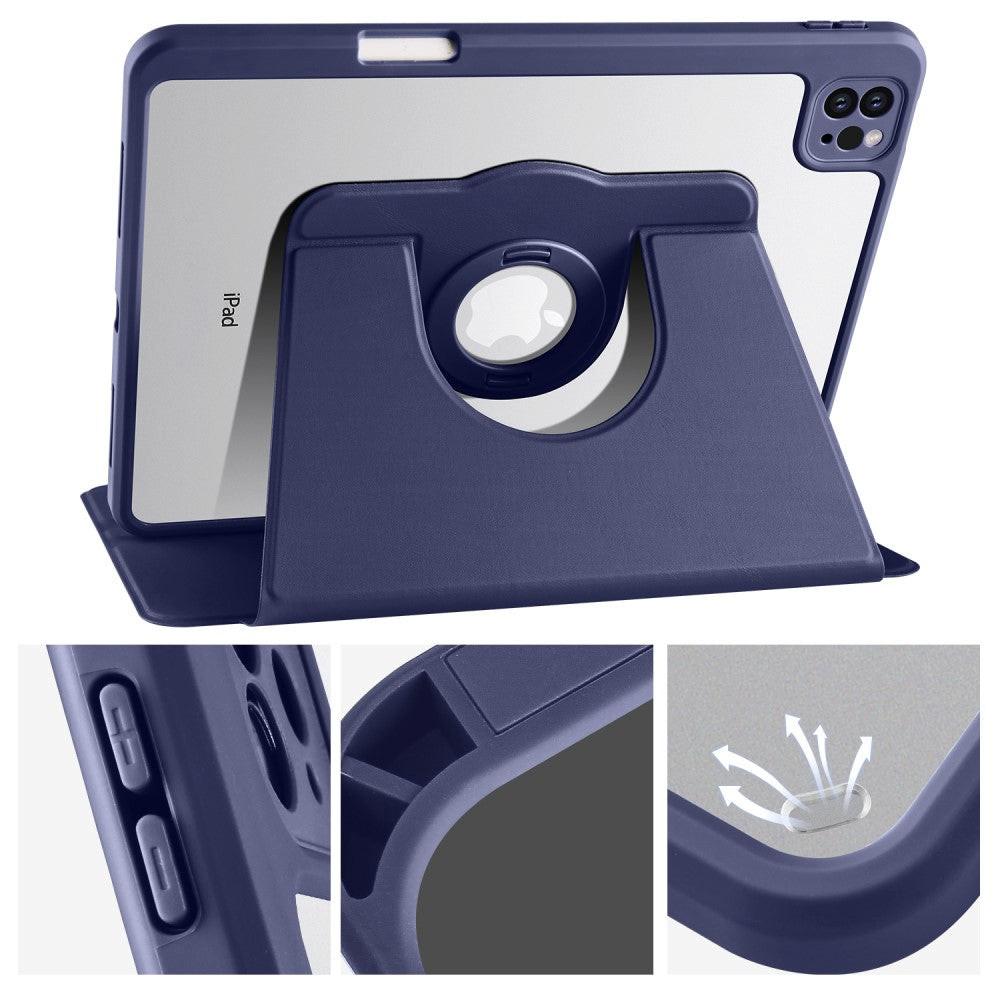 Cover-Discount  iPad Air / Pro 11 - Custodia ruotabile 2in1 con pen holder 