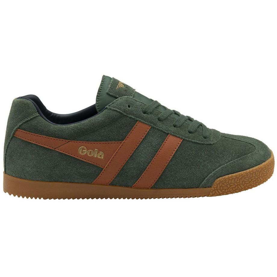 Baskets à lacet en daim harrier suede