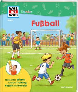 WAS IST WAS Junior Band 8 Fußball Dörrzapf, Anke; Lauber, Larisa (Illustrationen) Gebundene Ausgabe 