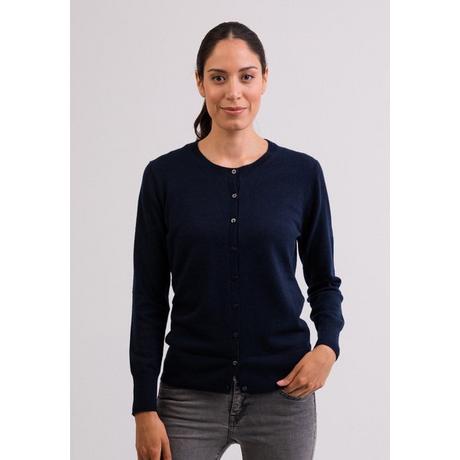 CASH-MERE.CH Cardigan Girocollo Cashmere  