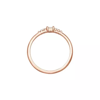 Elli  Ring Verlobung Zirkonia Marquise 