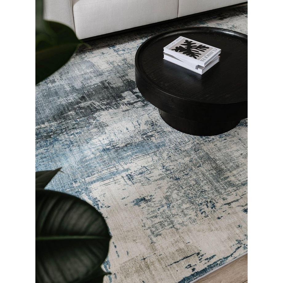 Benuta Teppich Mara Blau  