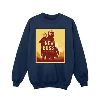 STAR WARS  The Book Of Boba Fett New Boss Sweatshirt 