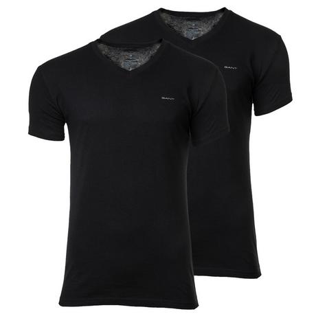 GANT T-shirt Col V Lot de 2  