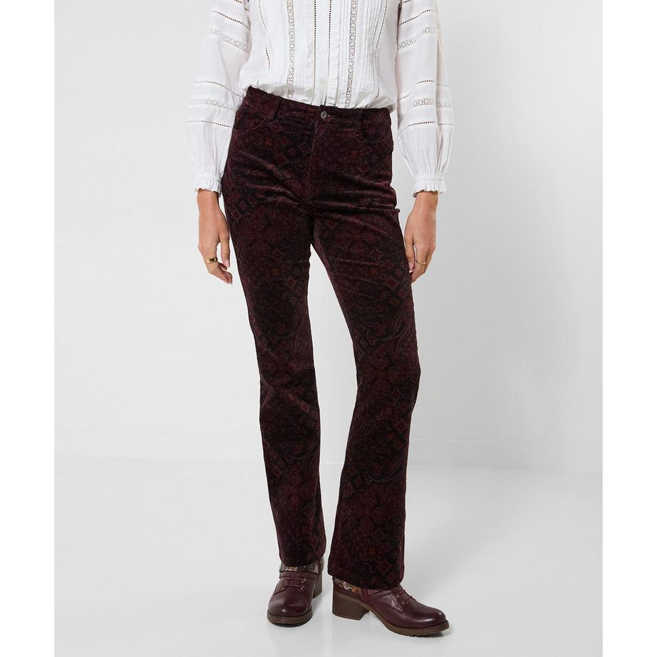Joe Browns Pantalon en Moleskine Imprimé Bootcut  
