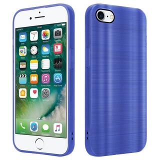 Cadorabo  Housse compatible avec Apple iPhone 7 / 7S / 8 / SE 2020 - Coque de protection en silicone TPU flexible au design brossé 