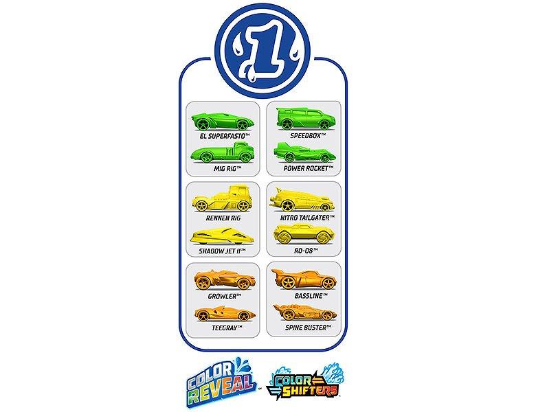 Hot Wheels  Color Reveal Die-Cast 2er-Pack (1:64) 