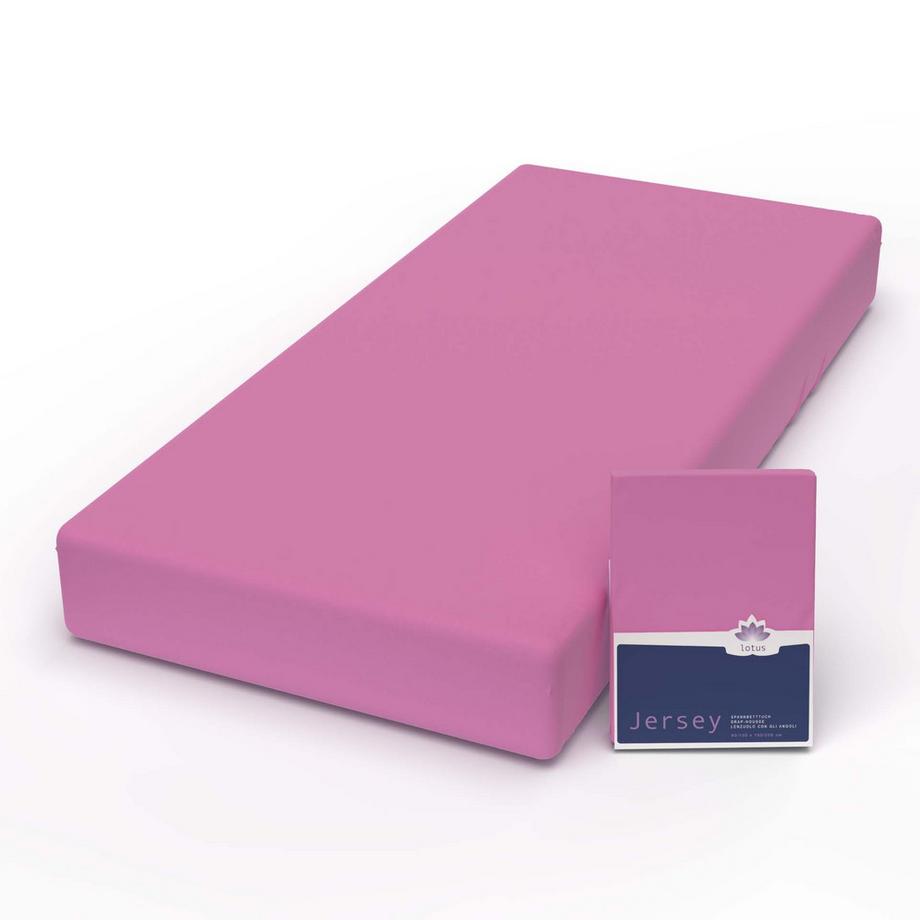 Lotus Bettwaren Jersey Lenzuolo con angoli Comfort  