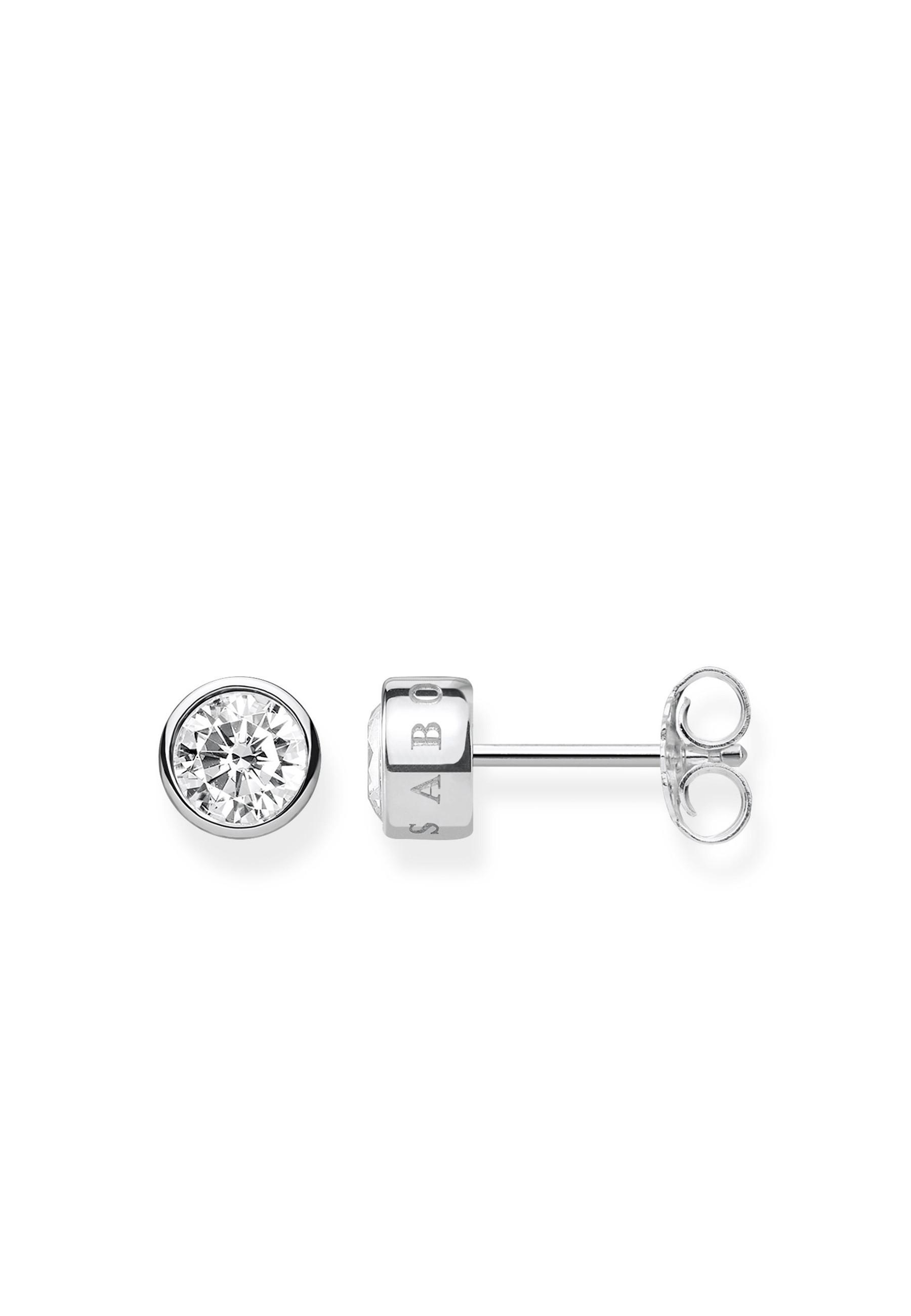 Thomas Sabo  Boucle d'Oreilles Weiß Stein 